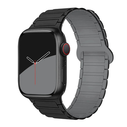 Magnetic Sport Loop Silicone Strap for Apple Watch