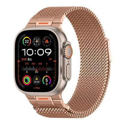 Mecha Milanese Magnetic Mesh Band for Apple Watch