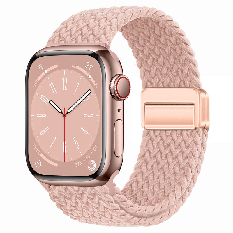Nylon Braided Magnetic Buckle Band for Apple Watch