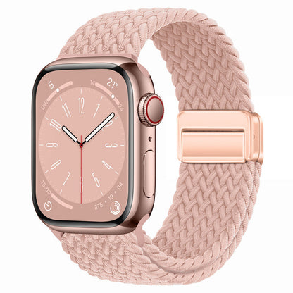 Nylon Braided Magnetic Buckle Band for Apple Watch
