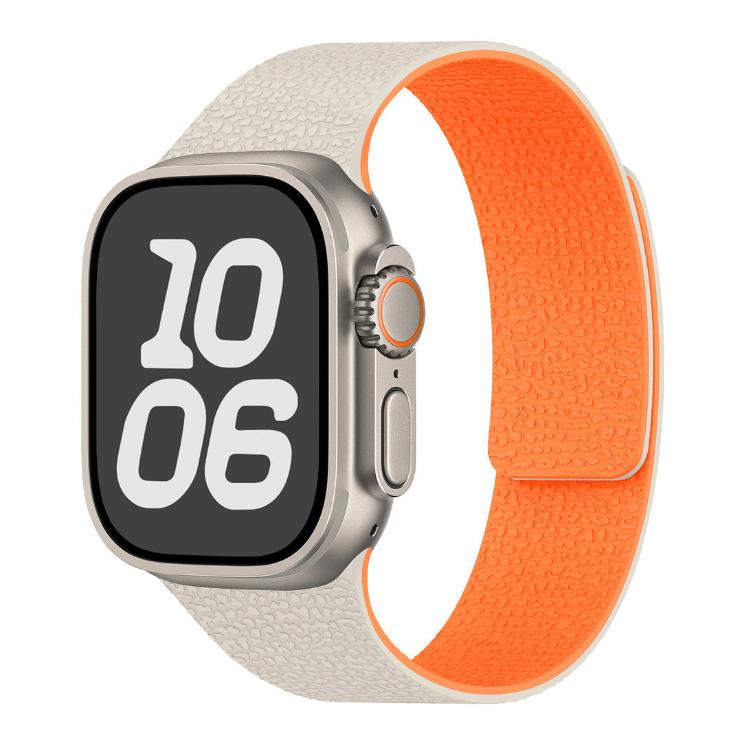 Soft-Touch Magnetic Silicone Band for Apple Watch