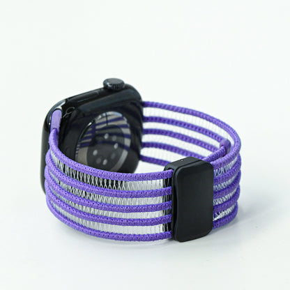 Fish Silk Mesh Breathable Magnetic Strap for Apple Watch