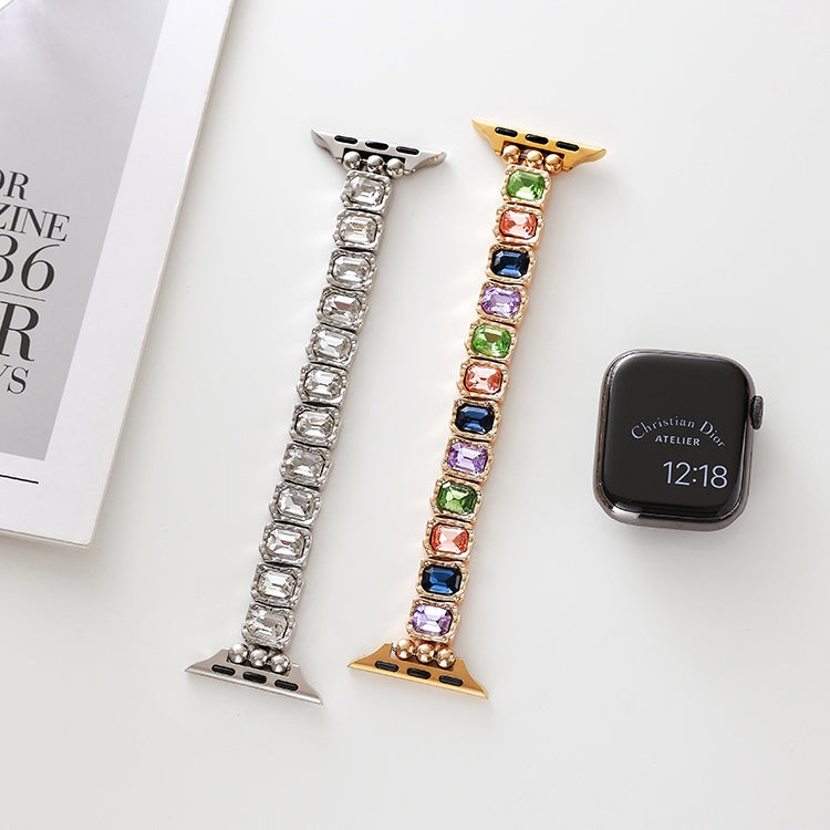 Rainbow Rhinestone Band for Apple Watch