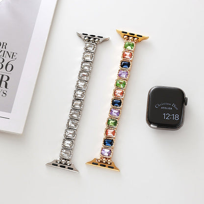 Rainbow Rhinestone Band for Apple Watch