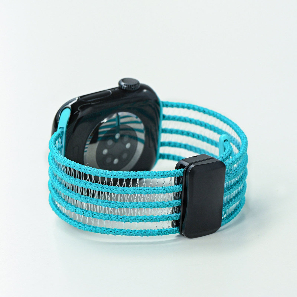 Fish Silk Mesh Breathable Magnetic Strap for Apple Watch