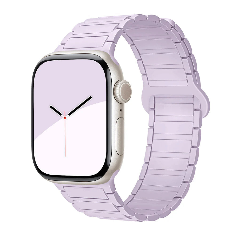 Magnetic Sport Loop Silicone Strap for Apple Watch