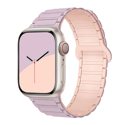 Magnetic Sport Loop Silicone Strap for Apple Watch