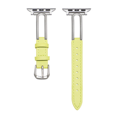 Aura Slim Leather Apple Watch Band