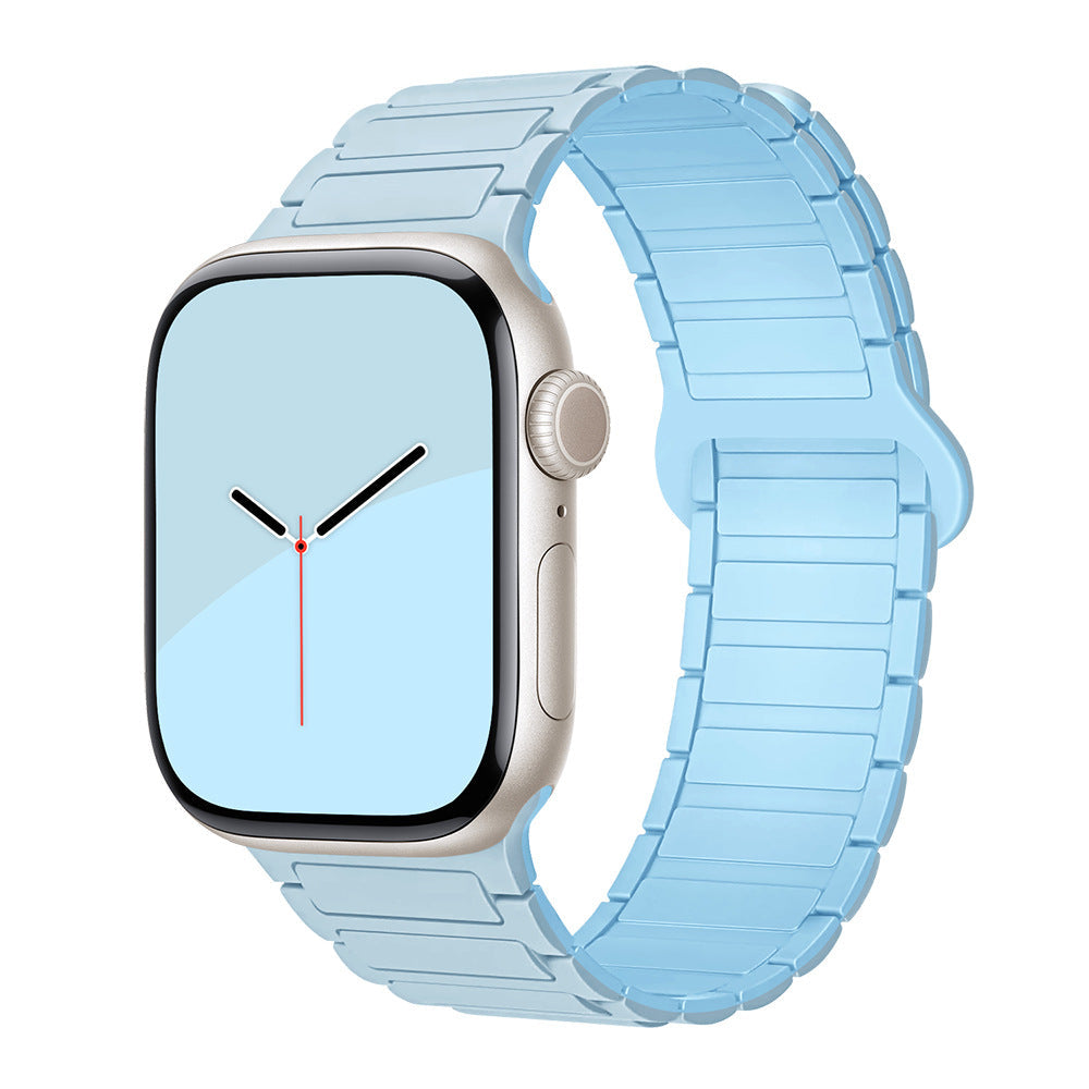 Magnetic Sport Loop Silicone Strap for Apple Watch