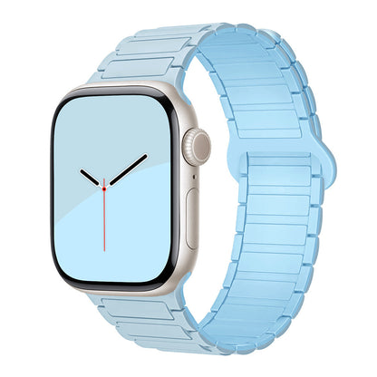 Magnetic Sport Loop Silicone Strap for Apple Watch