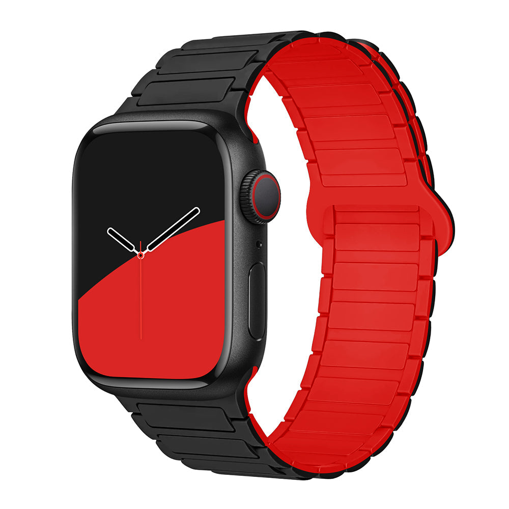 Magnetic Sport Loop Silicone Strap for Apple Watch
