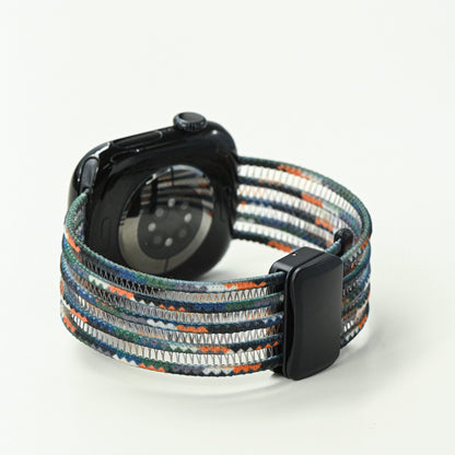 Fish Silk Mesh Breathable Magnetic Strap for Apple Watch