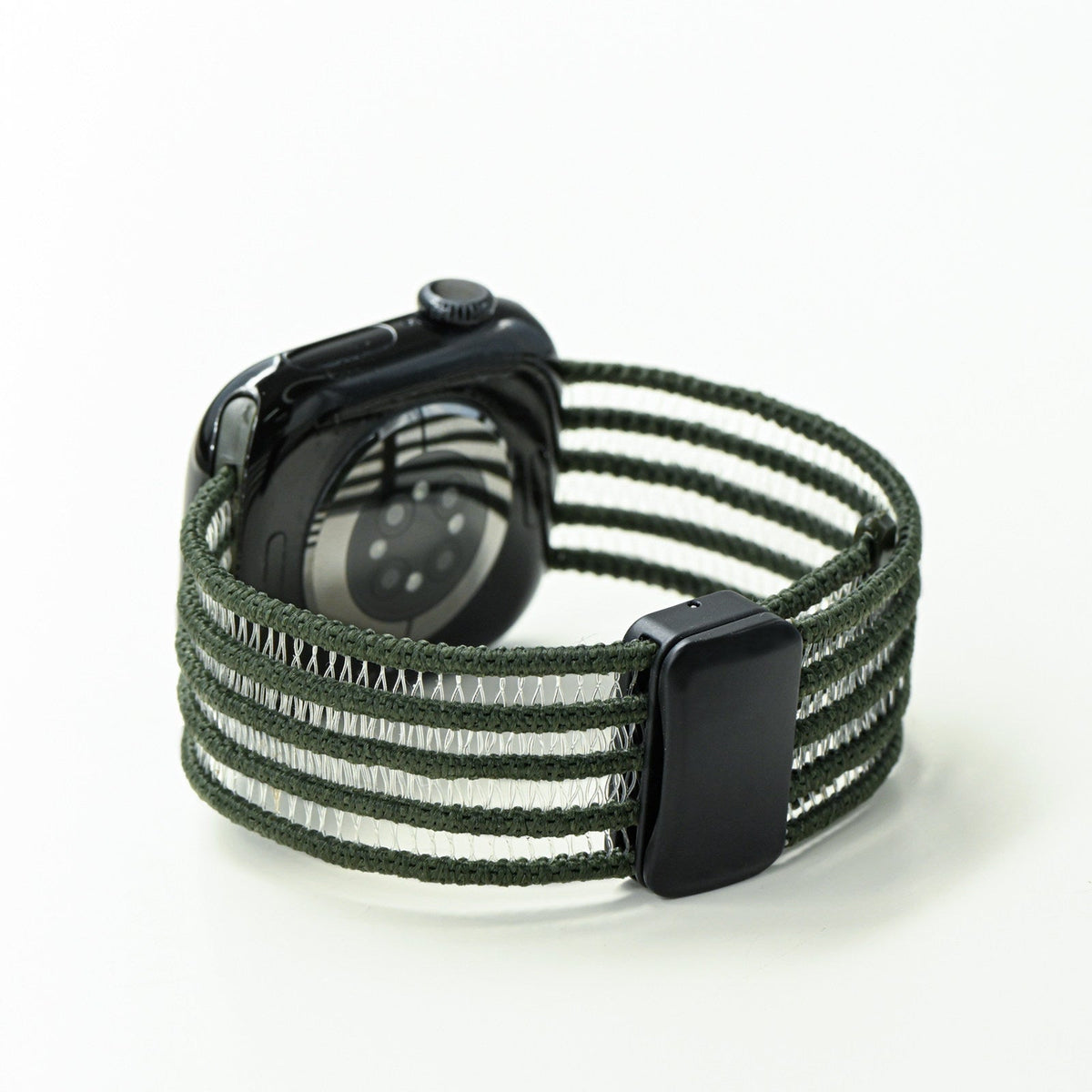 Fish Silk Mesh Breathable Magnetic Strap for Apple Watch
