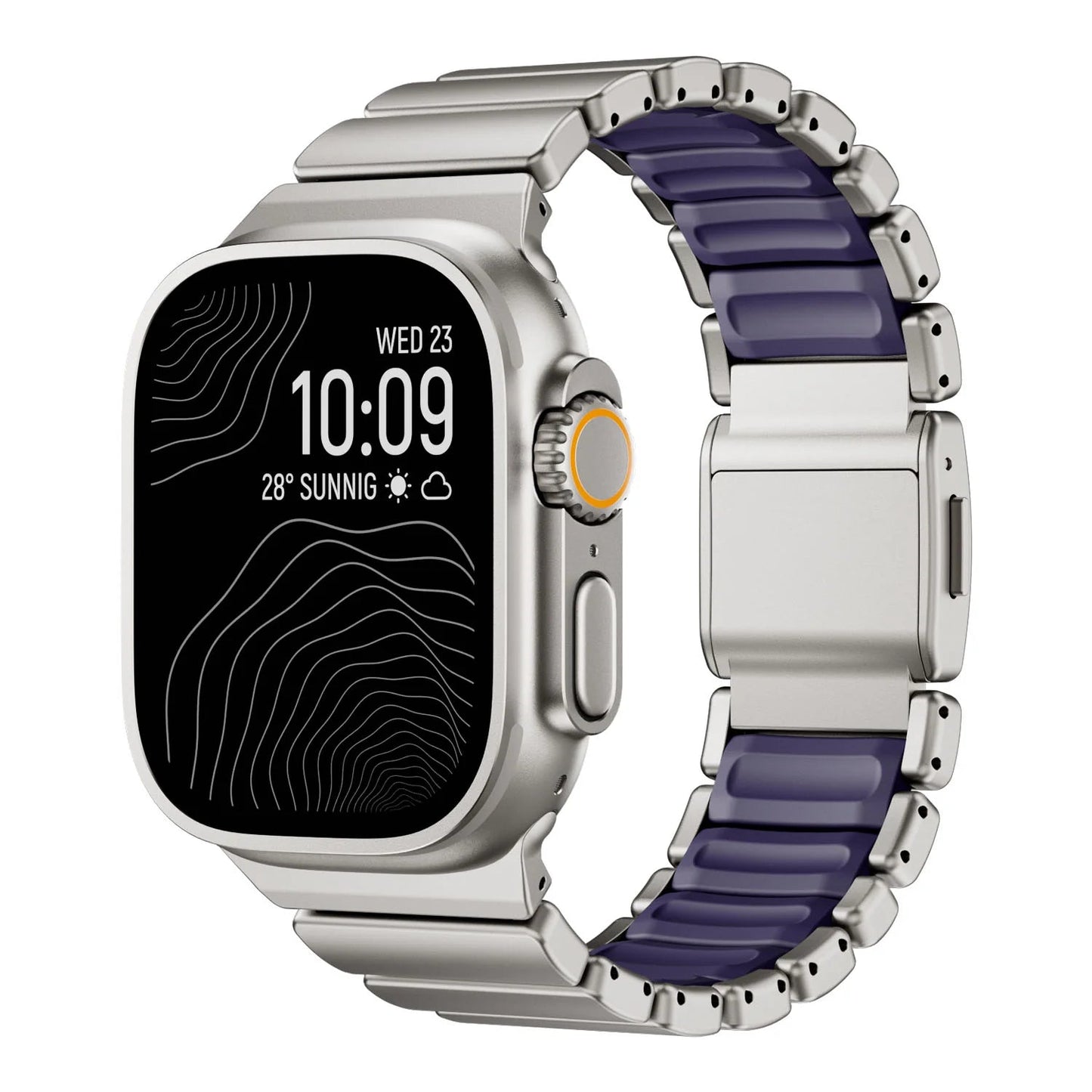 ATOM Minimalist Titanium Apple Watch Band