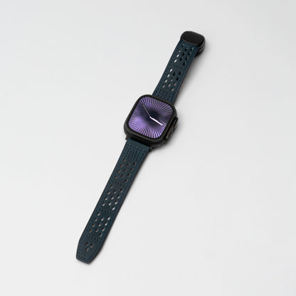Premium Soft Leather Apple Watch Band - Breathable & Durable