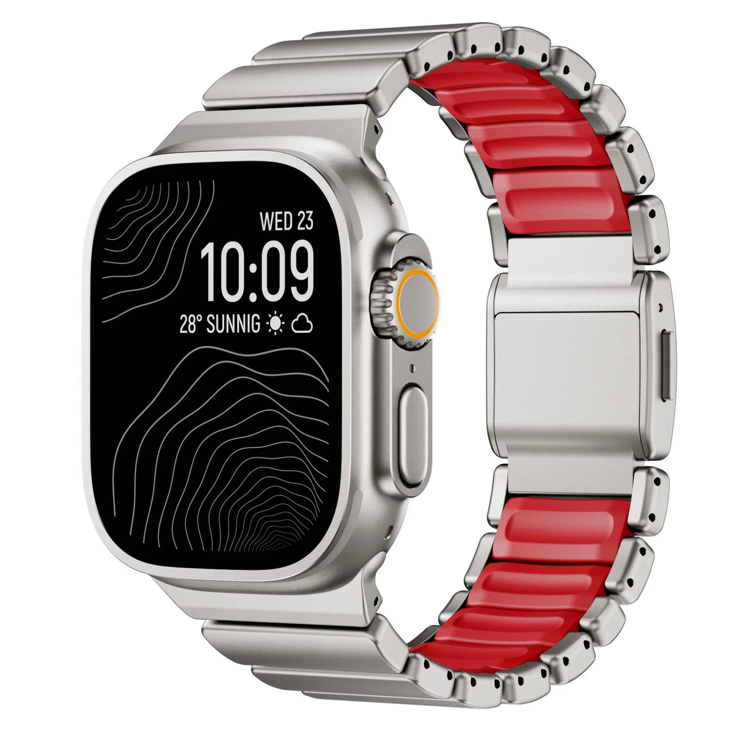 ATOM Minimalist Titanium Apple Watch Band