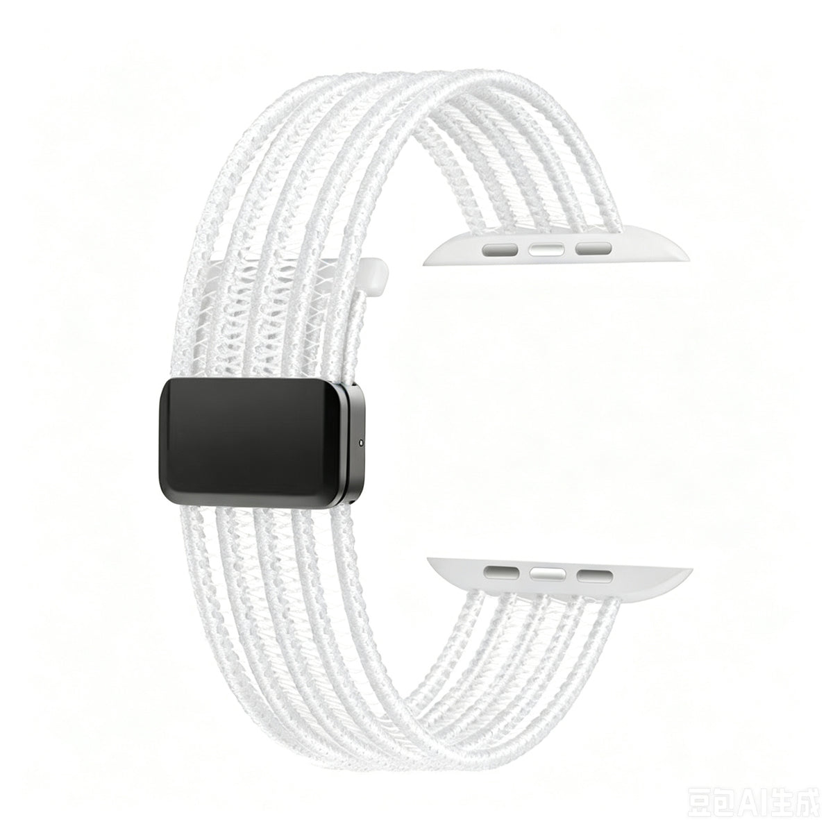 Fish Silk Mesh Breathable Magnetic Strap for Apple Watch
