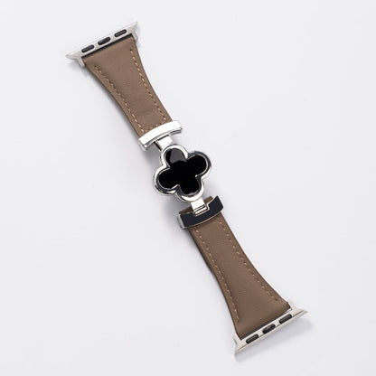 Lucky Flower Leather Strap for Apple Watch