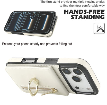 Slim Leather Wallet Case for iPhone