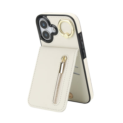 Slim Leather Wallet Case for iPhone