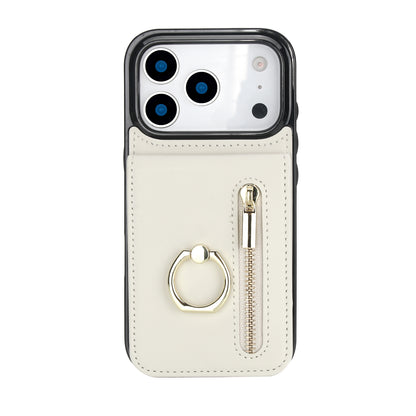 Slim Leather Wallet Case for iPhone