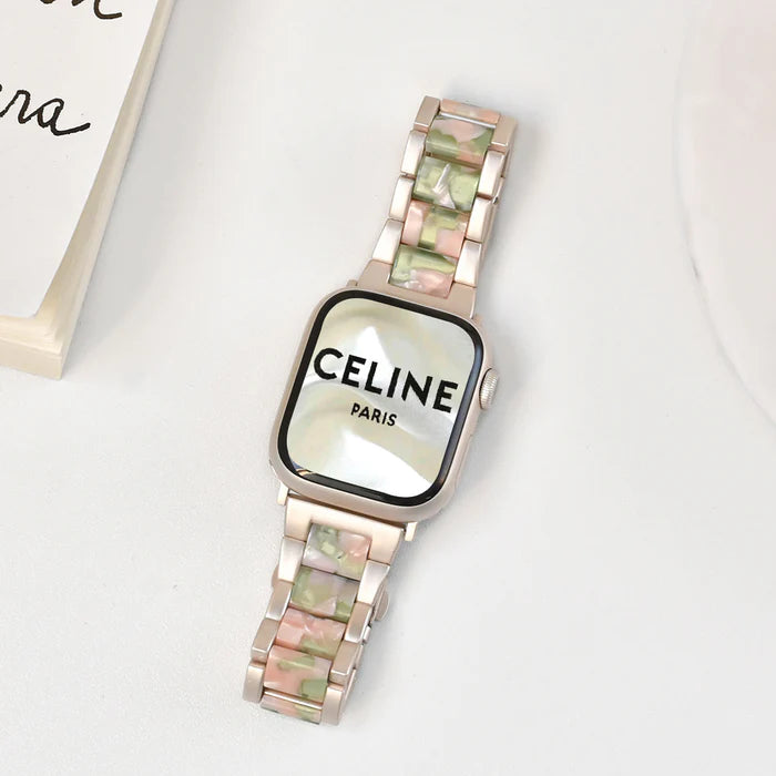 DONNA Resin Metal Watch Strap