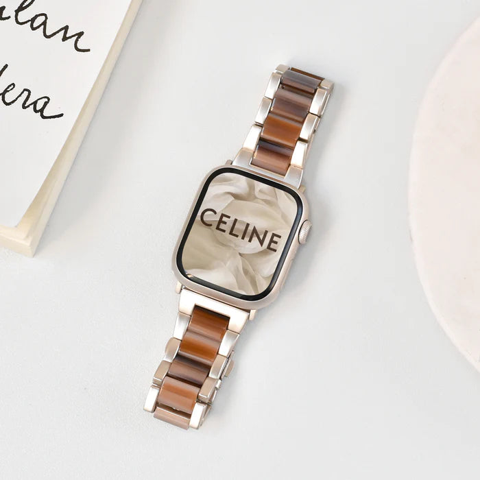 DONNA Resin Metal Watch Strap