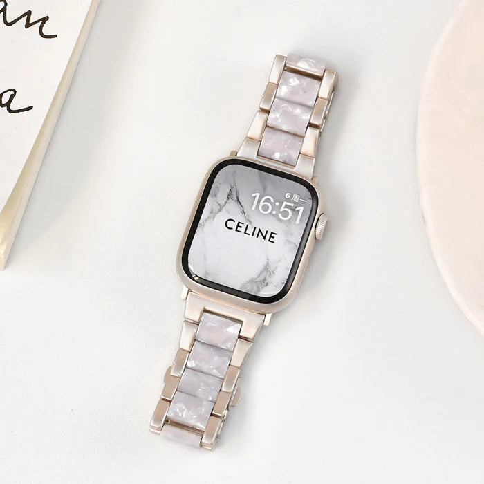 DONNA Resin Metal Watch Strap
