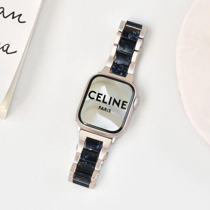 DONNA Resin Metal Watch Strap