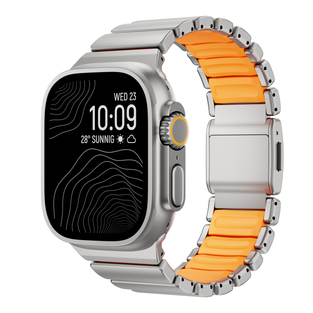 ATOM Minimalist Titanium Apple Watch Band