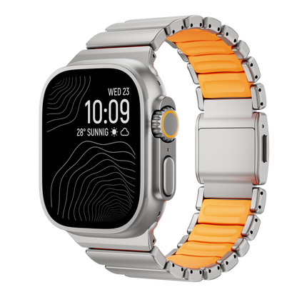 ATOM Minimalist Titanium Apple Watch Band